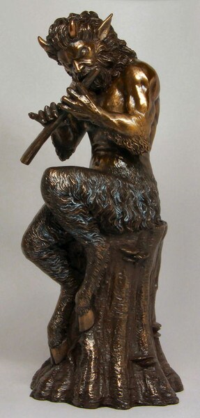 Pan Greek God of the Forest Sculpture